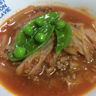 トロトロ白菜のトマトスープ(o^^o)